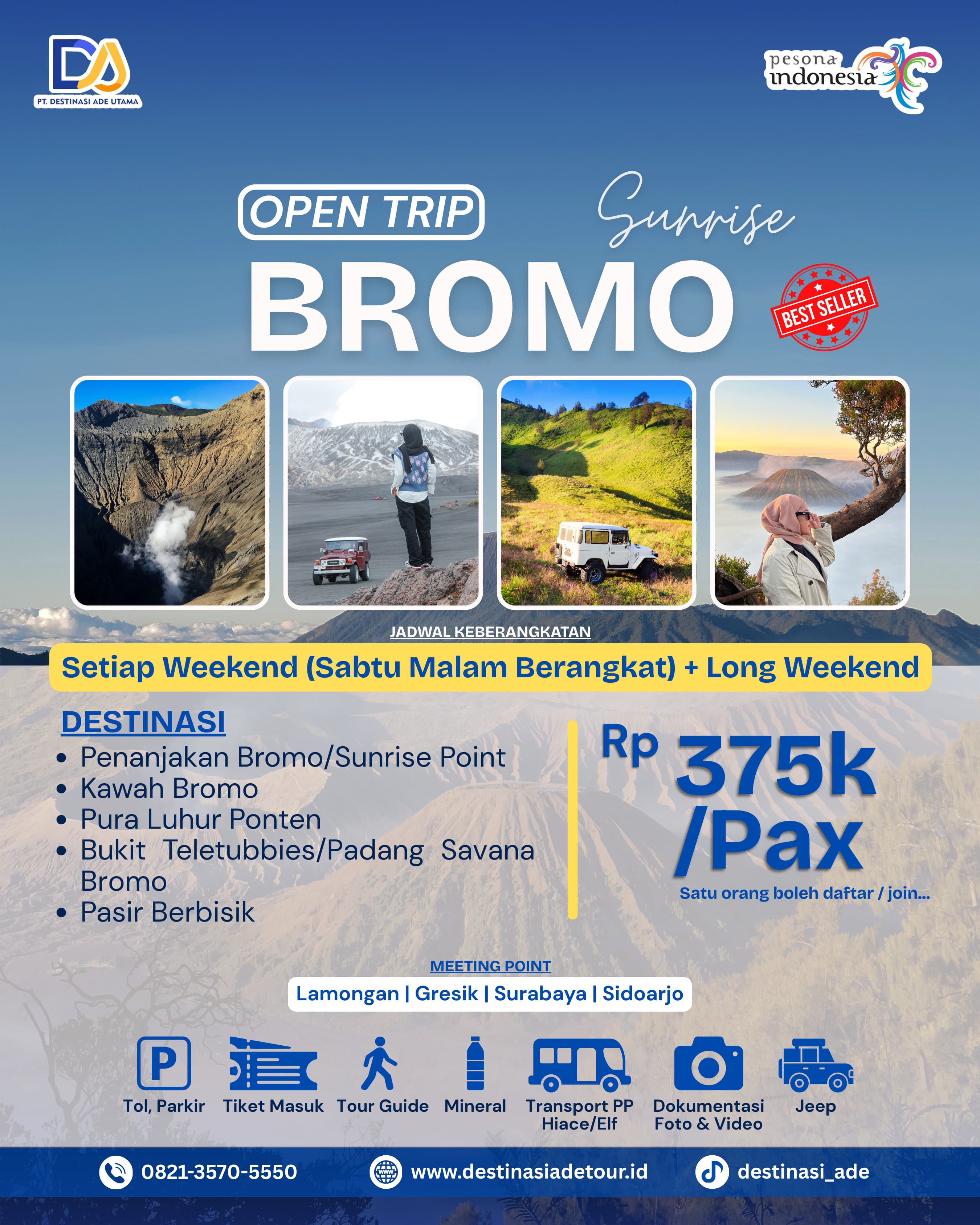 OPEN TRIP BROMO MIDNIGHT